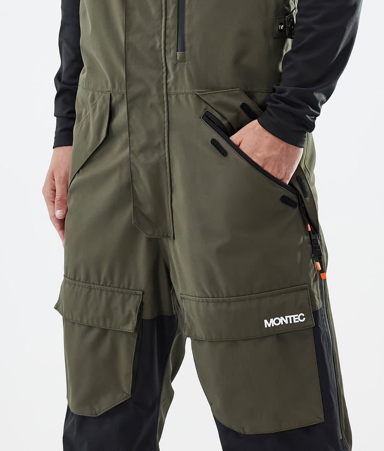 Montec Fawk Snowboardbukse Herre Olive Green/Black/Greenish, Bilde 5 av 7