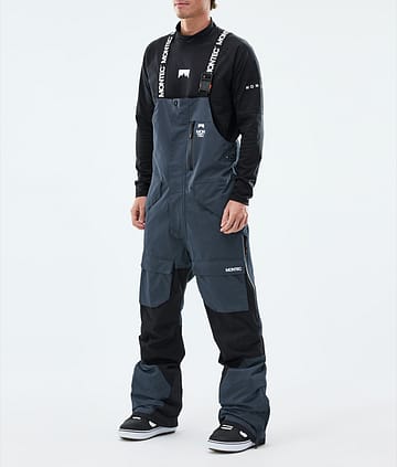 Montec Fawk Snowboardbukse Metal Blue/Black