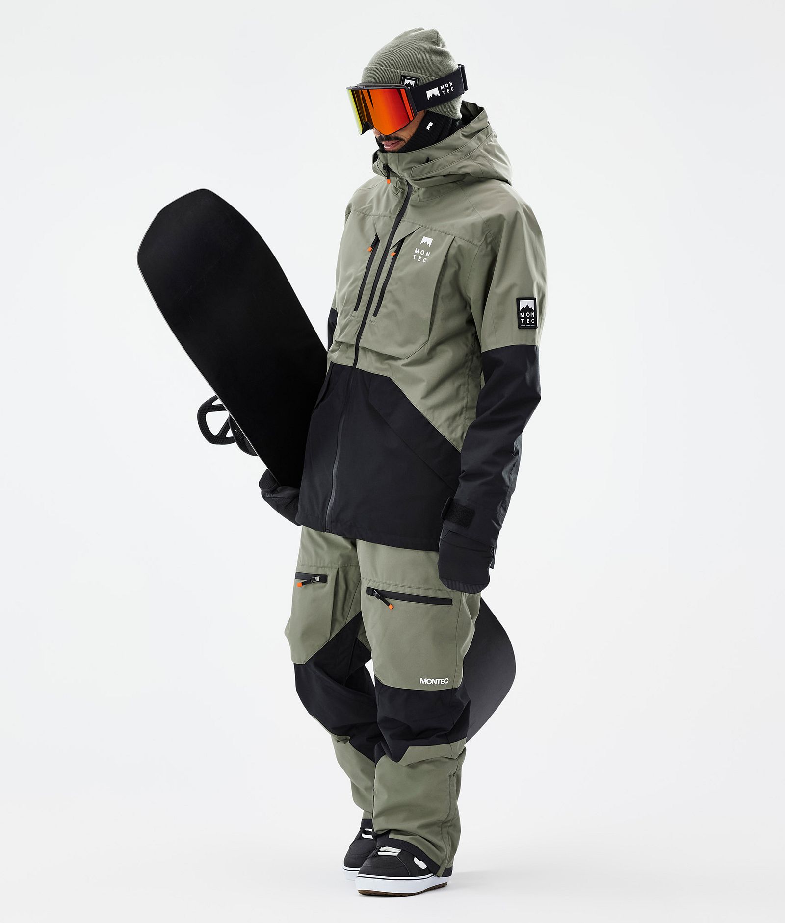 Montec Arch Snowboardbukse Herre Greenish/Black, Bilde 2 av 7