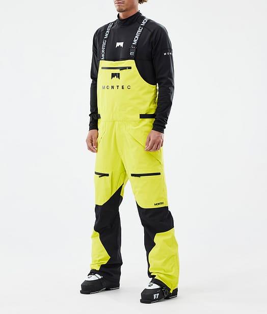 Montec Arch Skibukse Herre Bright Yellow/Black