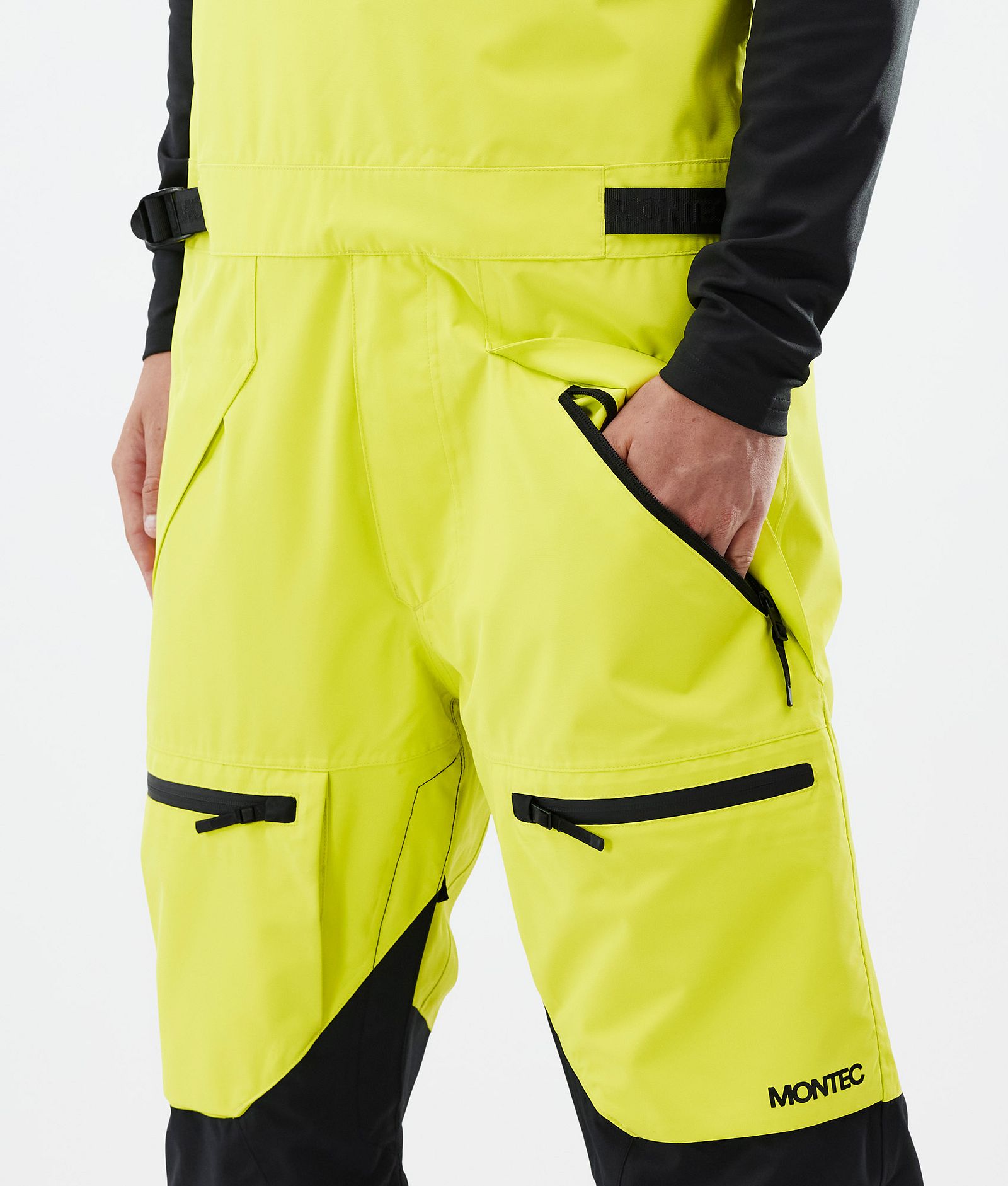 Montec Arch Skibukse Herre Bright Yellow/Black, Bilde 5 av 7