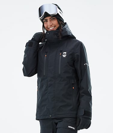 Montec Fawk W Snowboardjakke Black