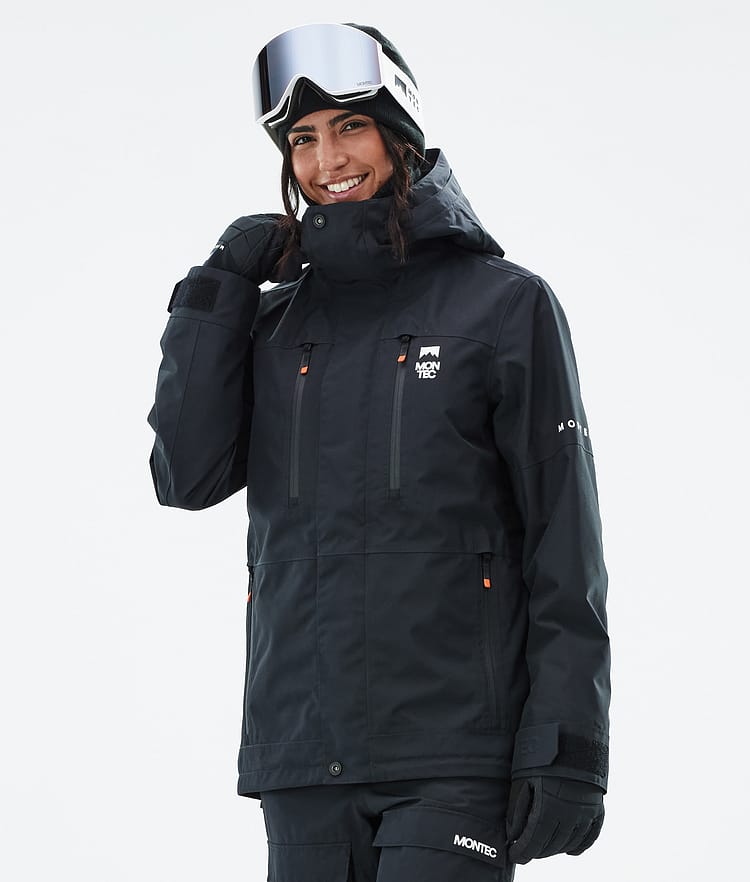 Montec Fawk W Snowboardjakke Dame Black, Bilde 1 av 10