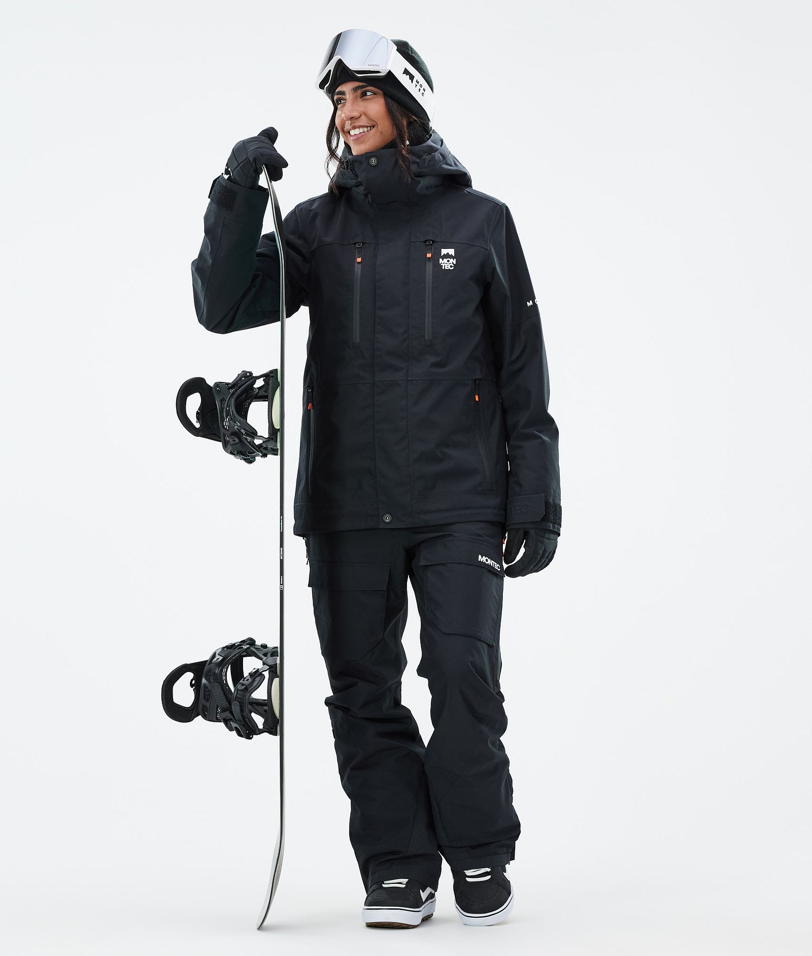 Montec Fawk W Snowboardjakke Dame Black, Bilde 3 av 10