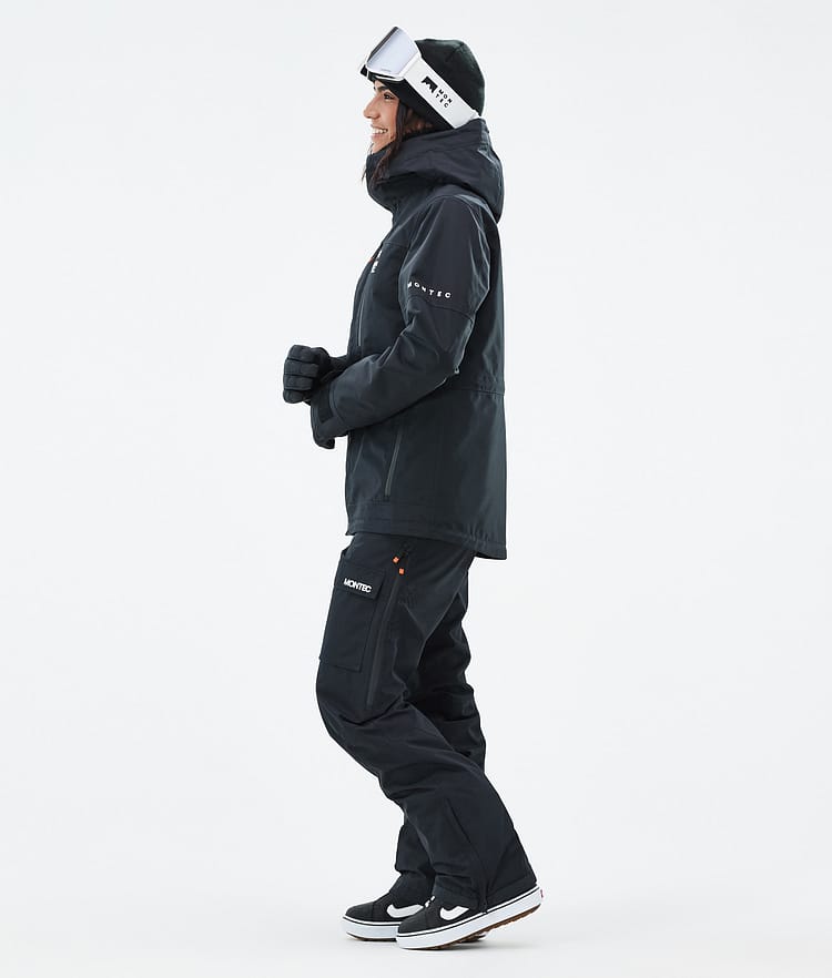 Montec Fawk W Snowboardjakke Dame Black, Bilde 4 av 10