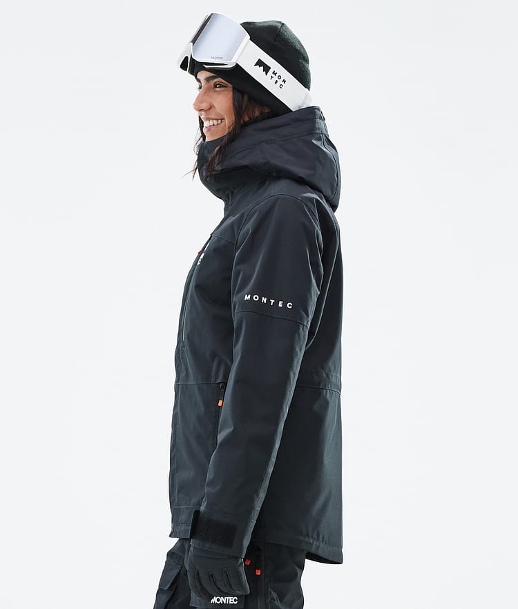 Montec Fawk W Snowboardjakke Dame Black, Bilde 6 av 10