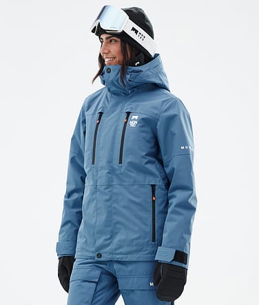 Montec Fawk W Snowboardjakke Dame Blue Steel Renewed