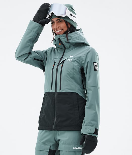 Montec Moss W Snowboardjakke Dame Atlantic/Black