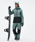 Montec Moss W Snowboardjakke Dame Atlantic/Black, Bilde 3 av 10