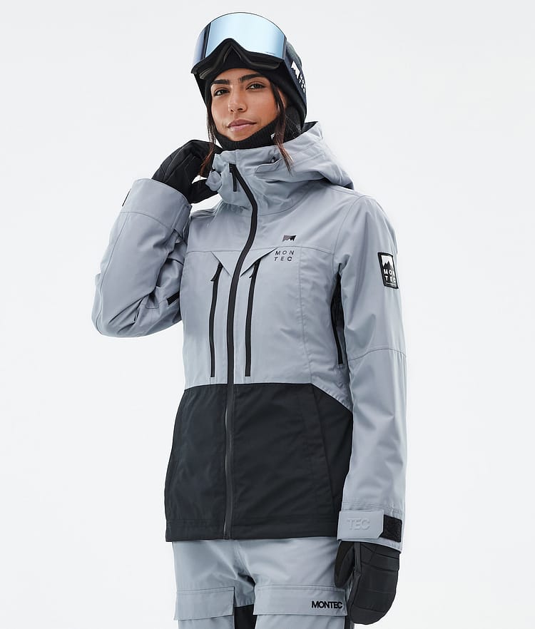 Montec Moss W Snowboardjakke Dame Soft Blue/Black, Bilde 1 av 10