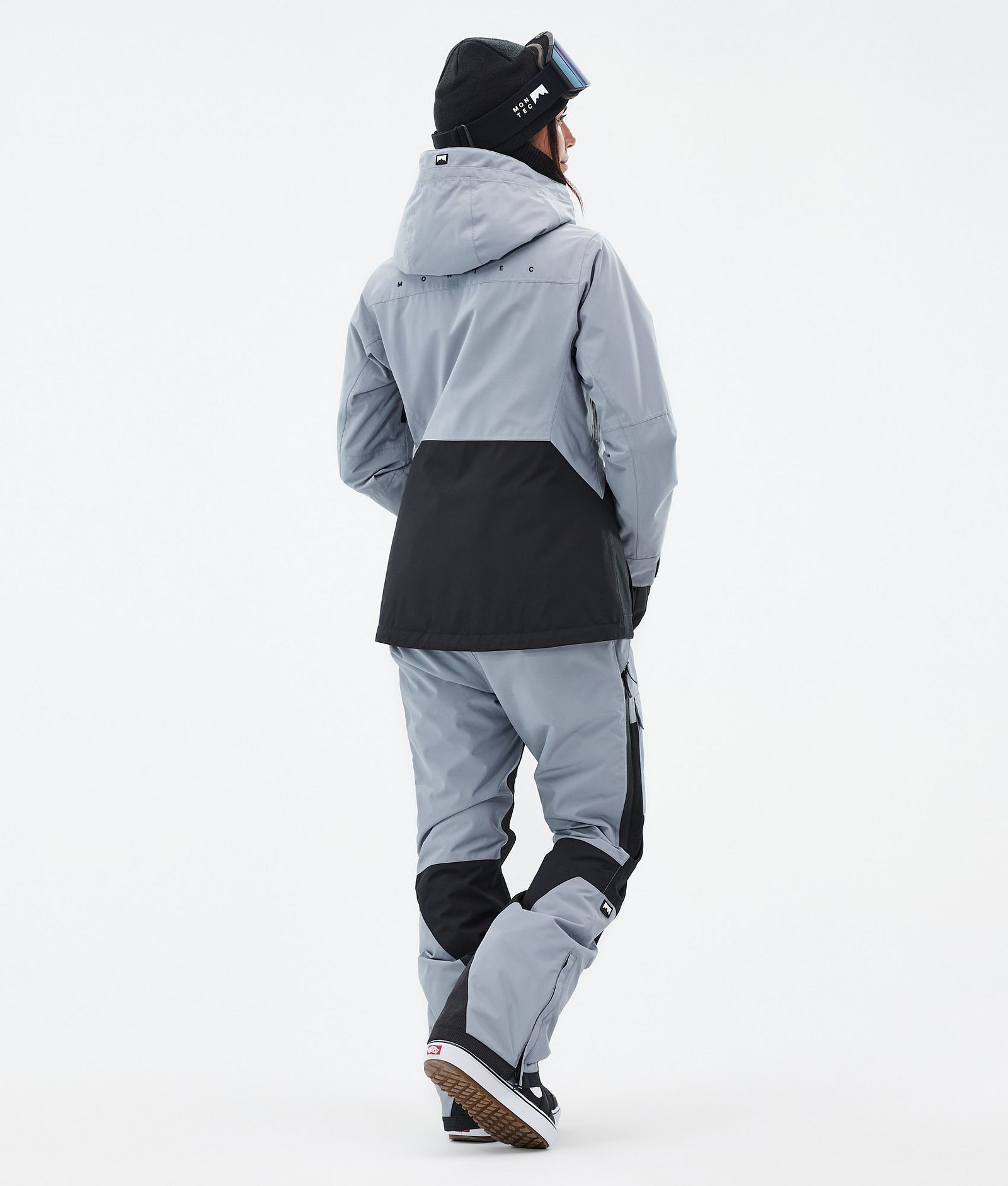 Montec Moss W Snowboardjakke Dame Soft Blue/Black, Bilde 5 av 10