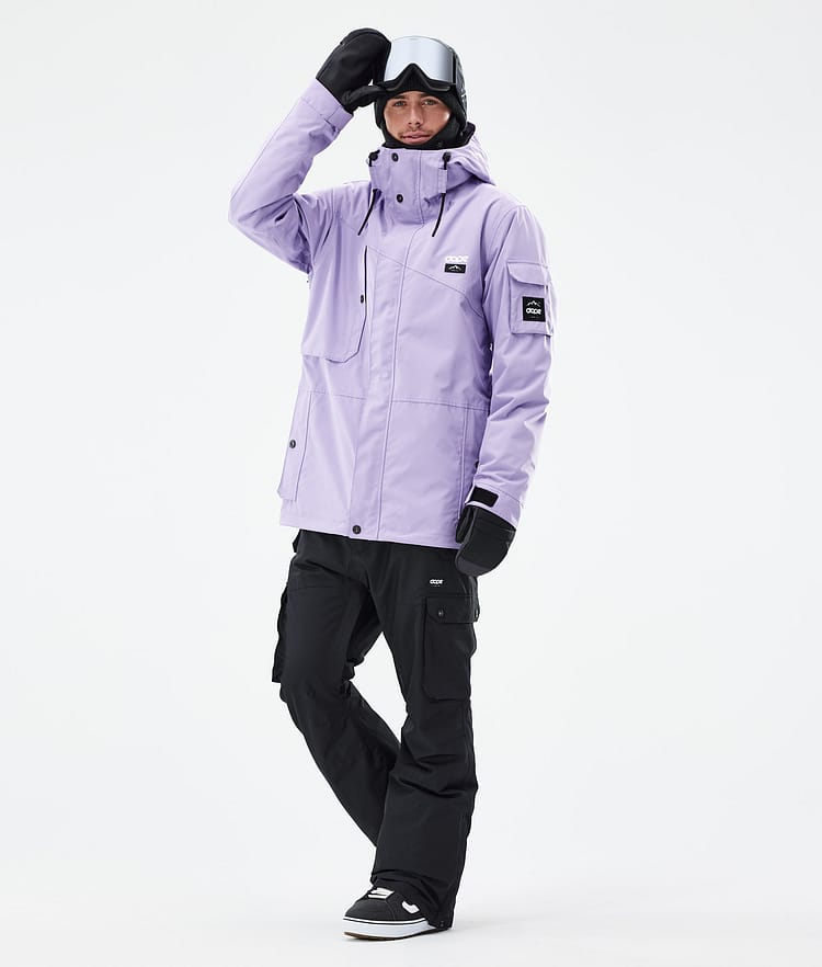 Dope Adept Snowboardjakke Herre Faded Violet, Bilde 3 av 9