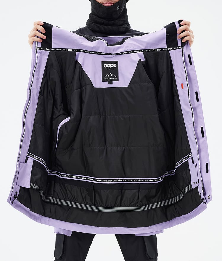 Dope Adept Snowboardjakke Herre Faded Violet, Bilde 10 av 9