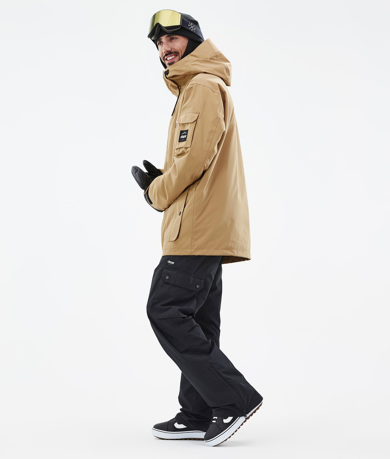 Dope Adept Snowboardjakke Herre Gold, Bilde 4 av 10