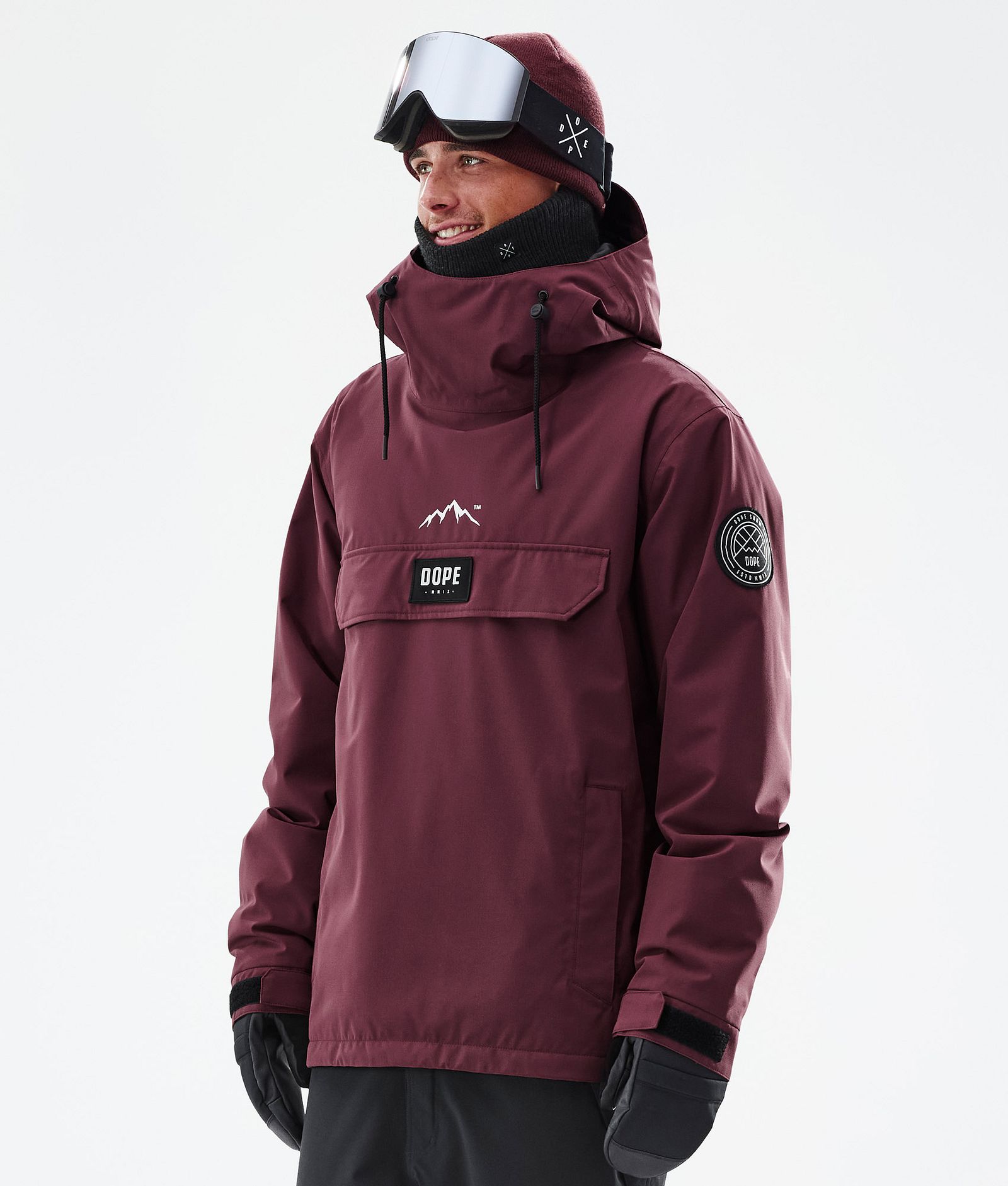 Dope Blizzard Snowboardjakke Herre Burgundy, Bilde 1 av 9