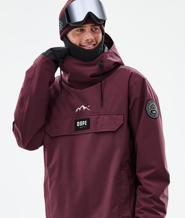 Dope Blizzard Snowboardjakke Herre Burgundy, Bilde 2 av 9