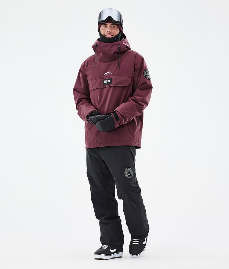 Dope Blizzard Snowboardjakke Herre Burgundy, Bilde 3 av 9