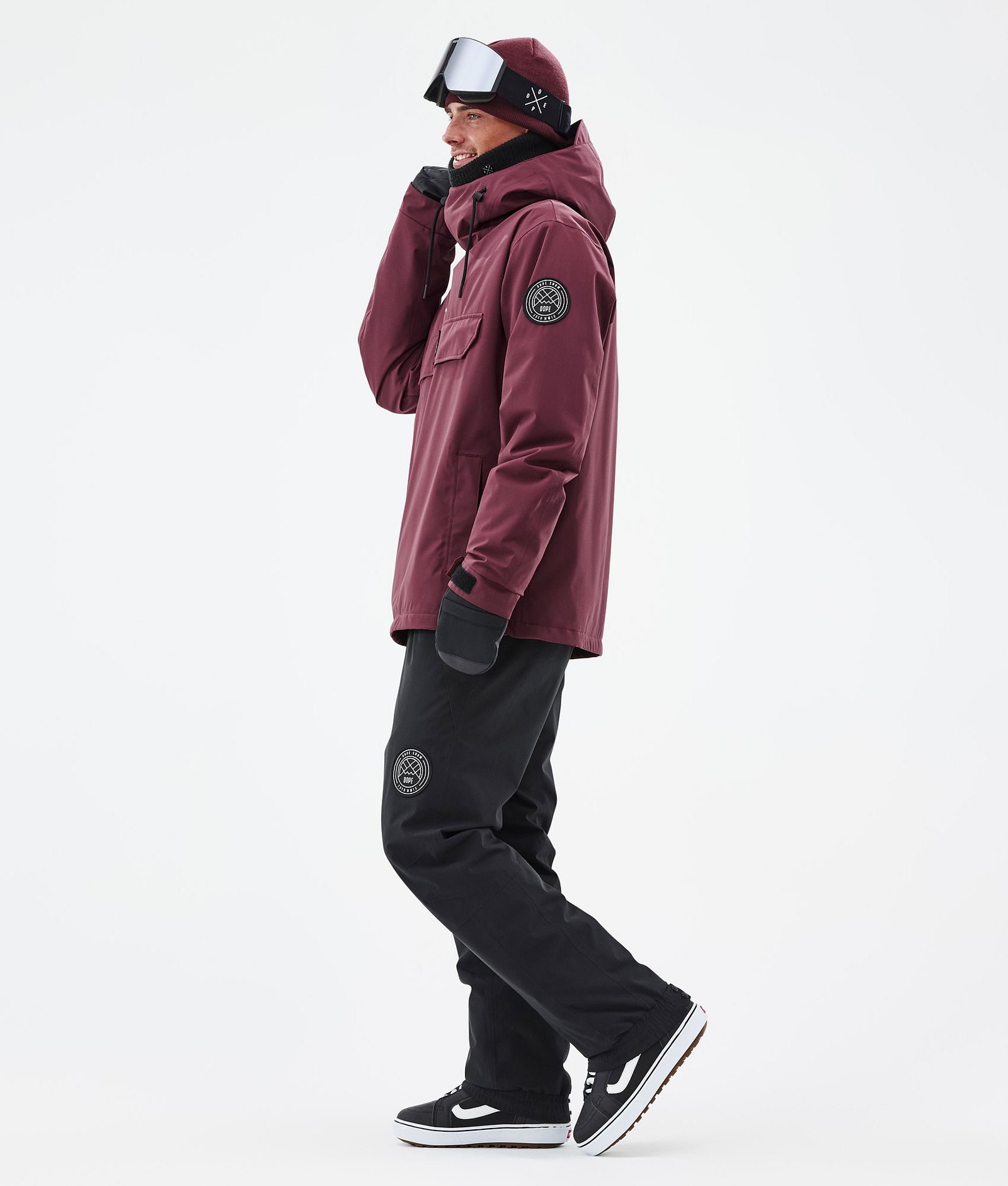 Dope Blizzard Snowboardjakke Herre Burgundy, Bilde 4 av 9