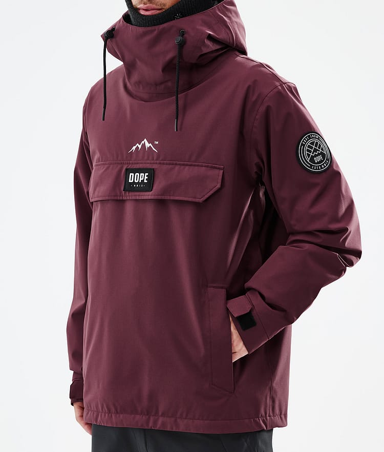 Dope Blizzard Skijakke Herre Burgundy, Bilde 9 av 9