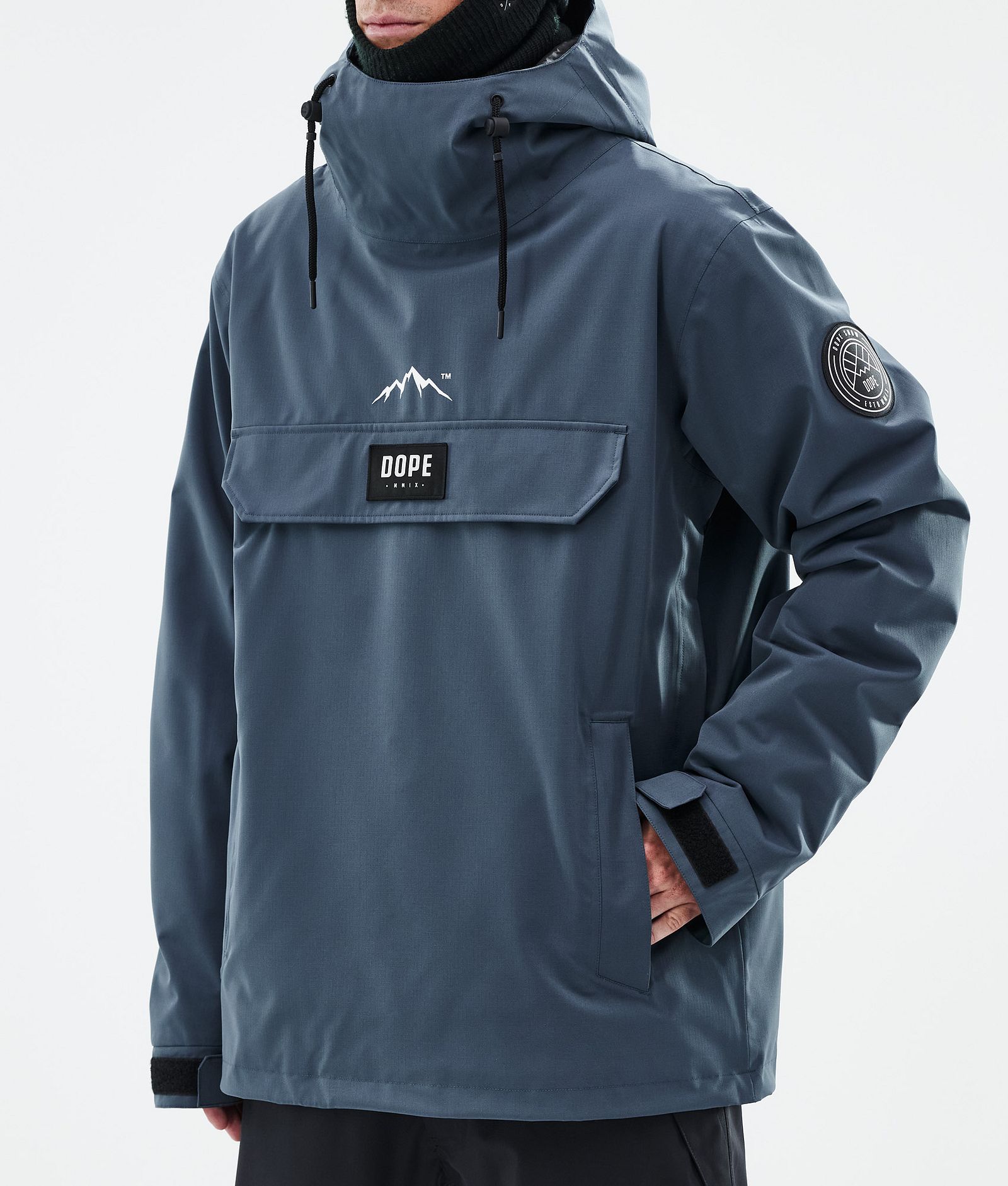 Dope Blizzard Snowboardjakke Herre Metal Blue, Bilde 7 av 8