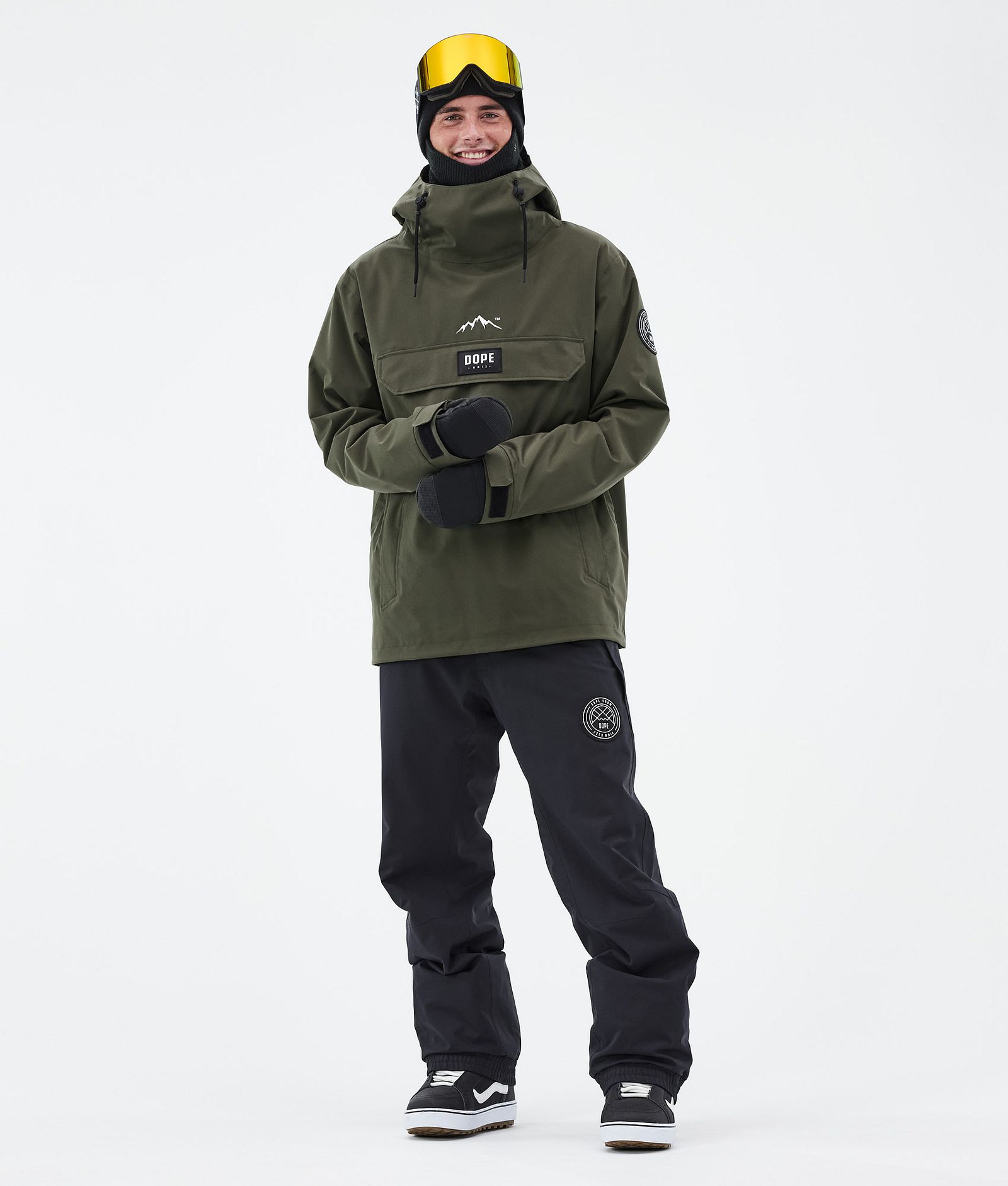 Dope Blizzard Snowboardjakke Herre Olive Green, Bilde 2 av 8