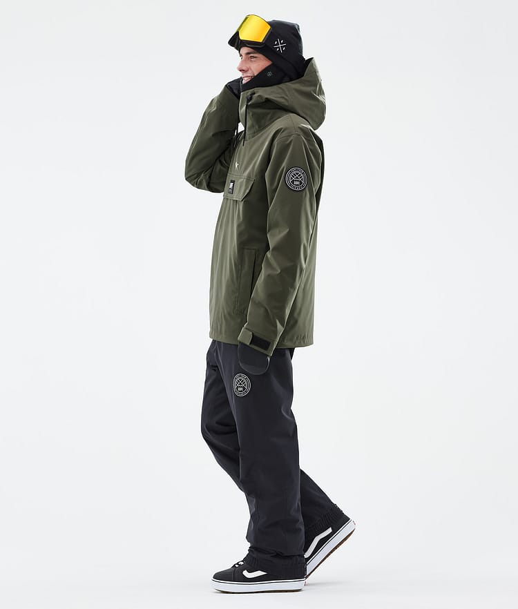 Dope Blizzard Snowboardjakke Herre Olive Green, Bilde 3 av 8