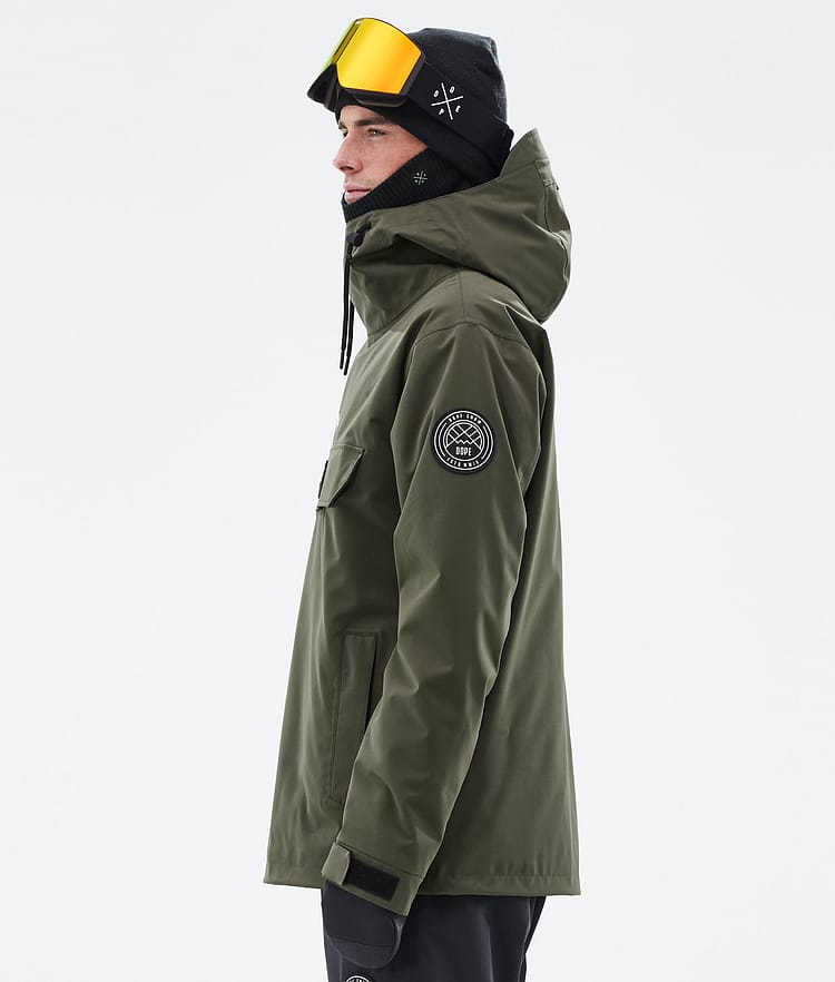 Dope Blizzard Snowboardjakke Herre Olive Green, Bilde 5 av 8