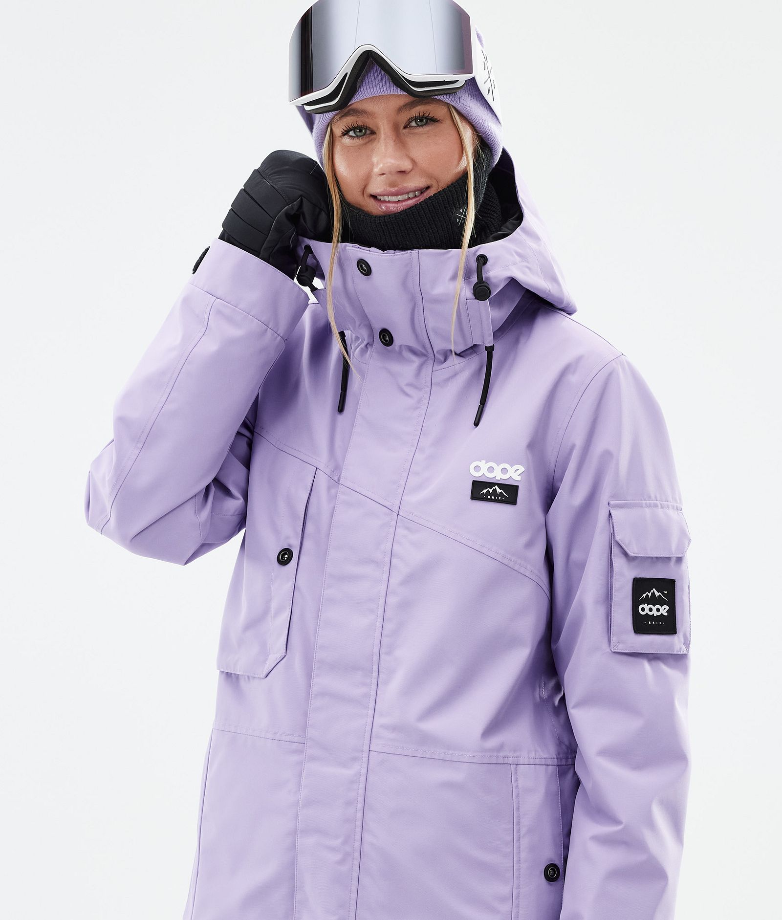 Dope Adept W Snowboardjakke Dame Faded Violet Renewed, Bilde 2 av 10