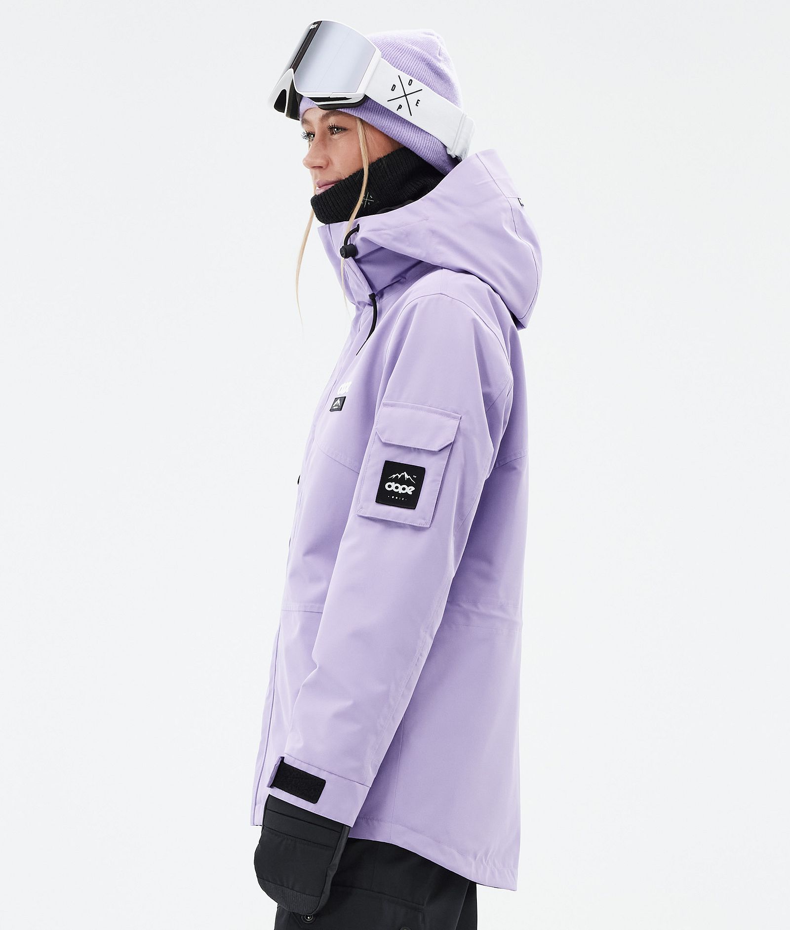 Dope Adept W Snowboardjakke Dame Faded Violet Renewed, Bilde 6 av 10