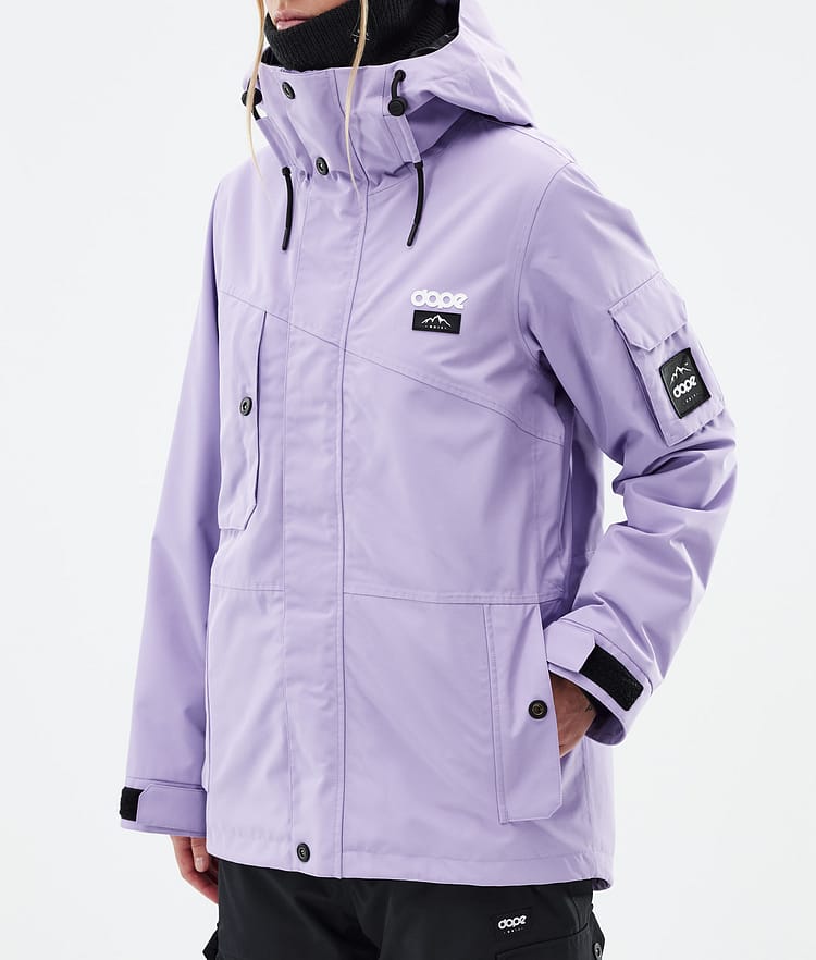 Dope Adept W Snowboardjakke Dame Faded Violet Renewed, Bilde 8 av 10