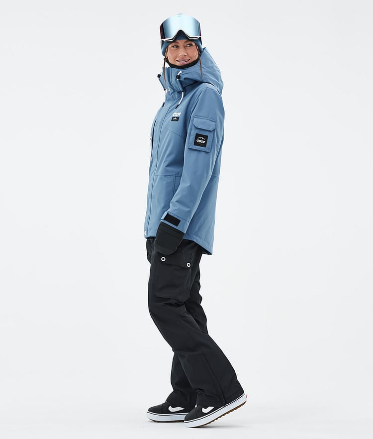 Dope Adept W Snowboardjakke Dame Blue Steel, Bilde 3 av 9