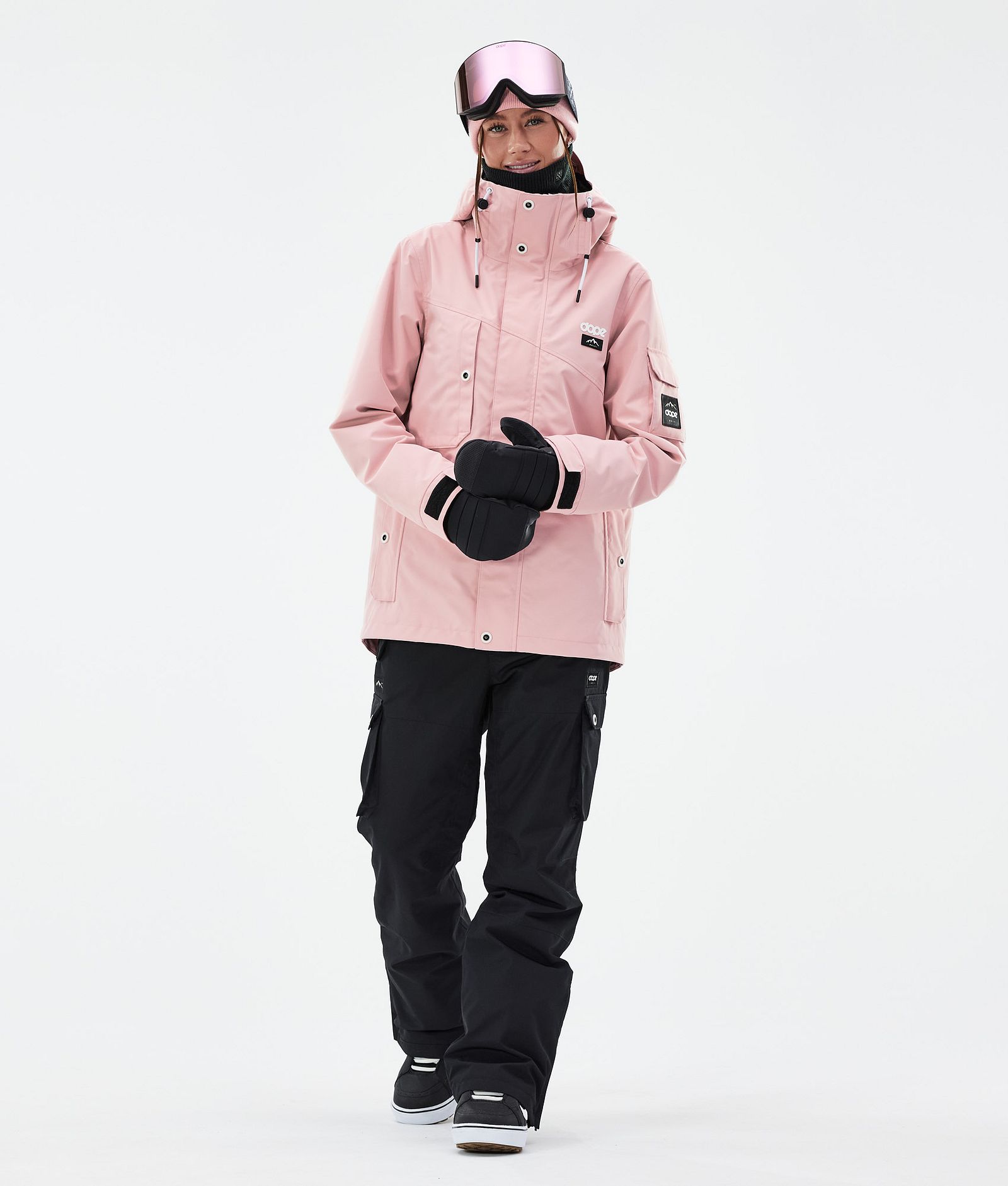 Dope Adept W Snowboardjakke Dame Soft Pink, Bilde 2 av 9