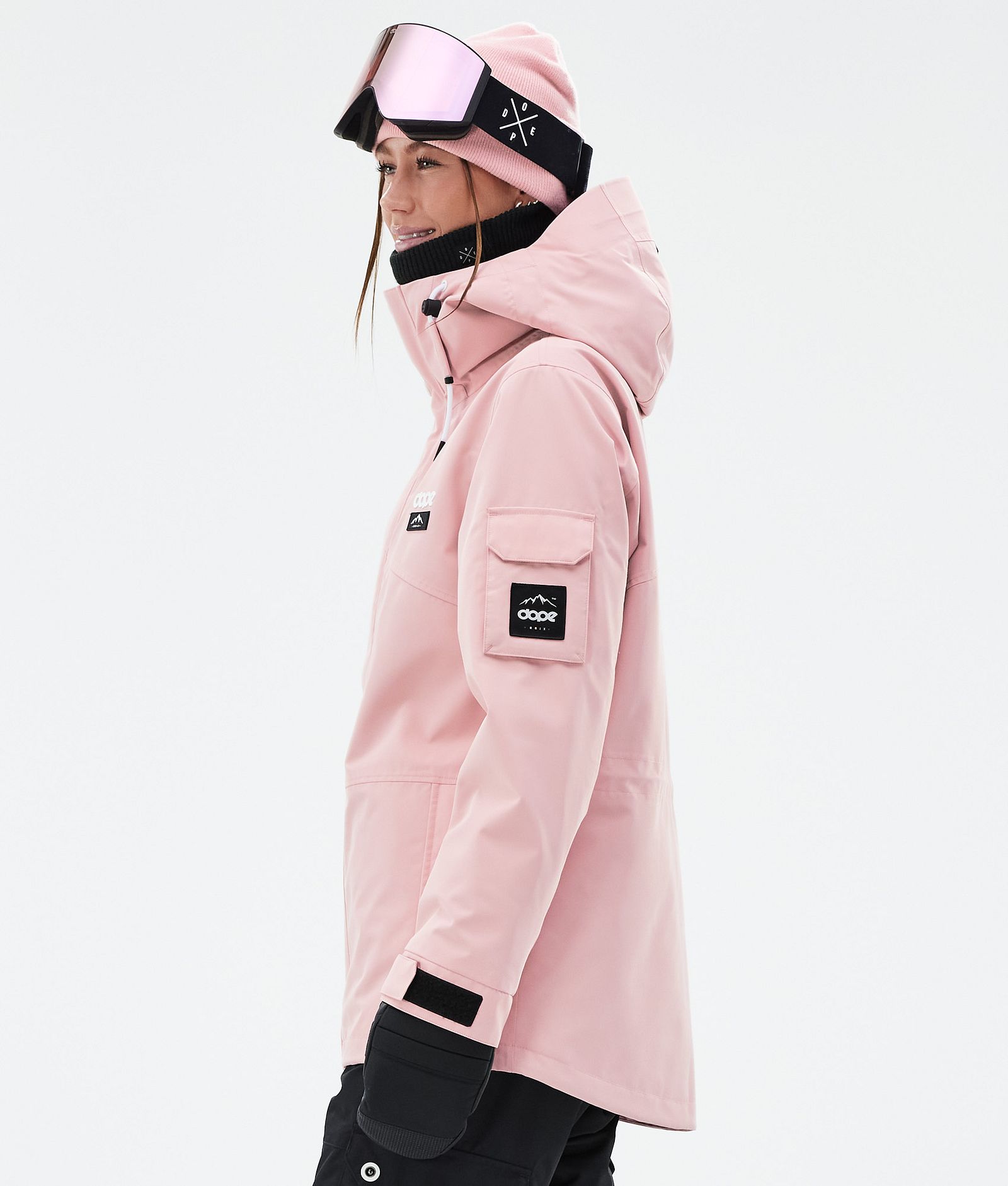 Dope Adept W Skijakke Dame Soft Pink, Bilde 5 av 9