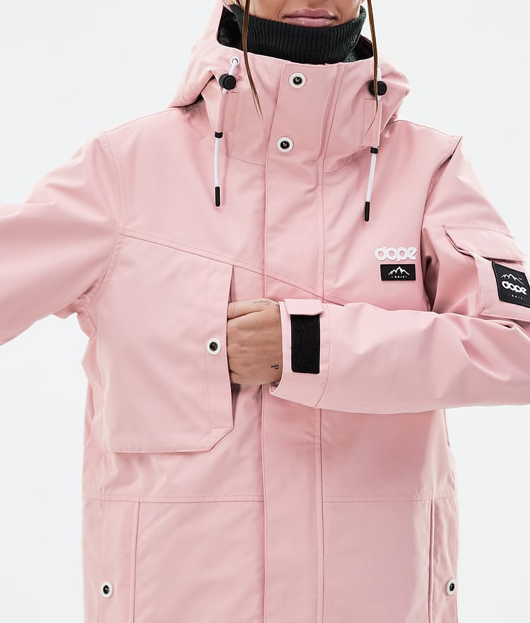 Dope Adept W Skijakke Dame Soft Pink, Bilde 8 av 9