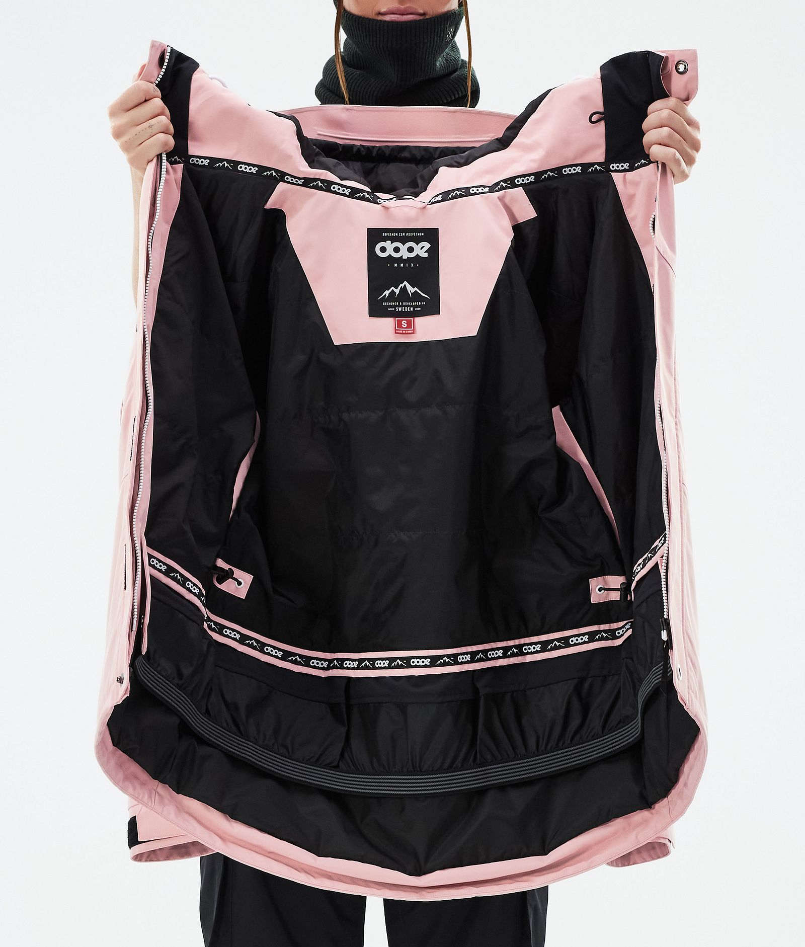 Dope Adept W Skijakke Dame Soft Pink, Bilde 9 av 9