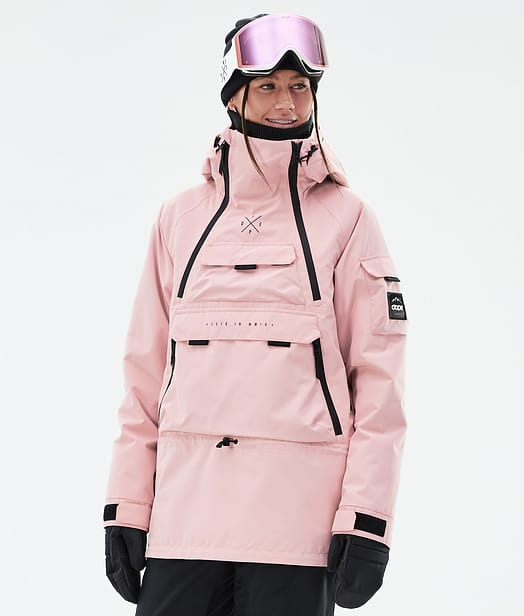 Dope Akin W Snowboardjakke Dame Soft Pink