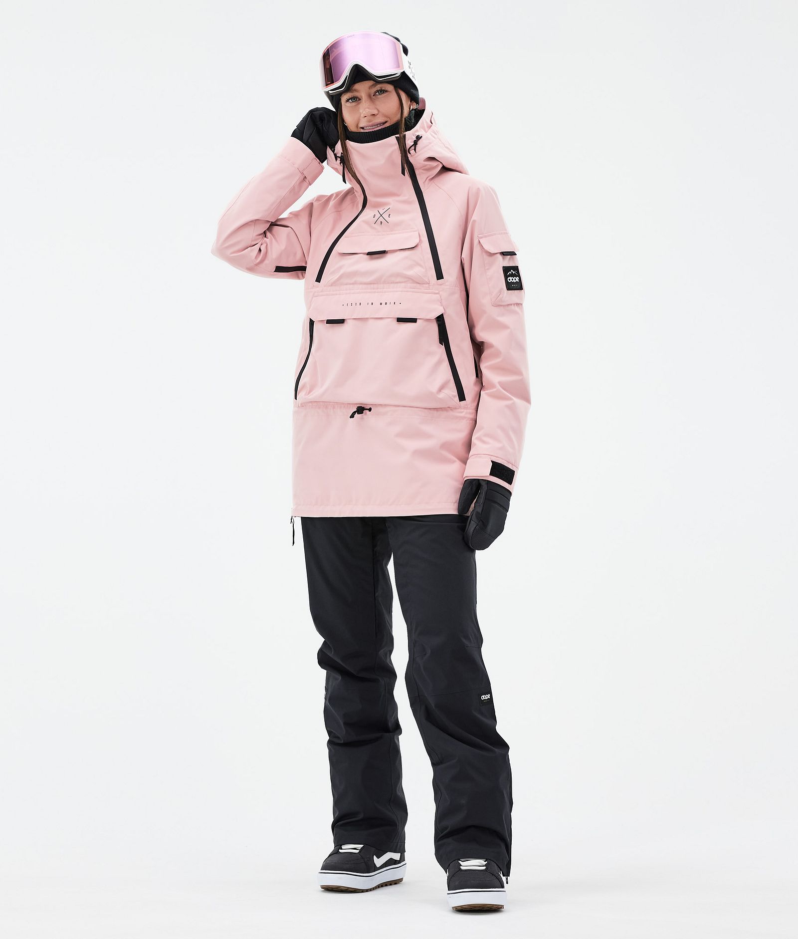 Dope Akin W Snowboardjakke Dame Soft Pink Renewed, Bilde 2 av 9