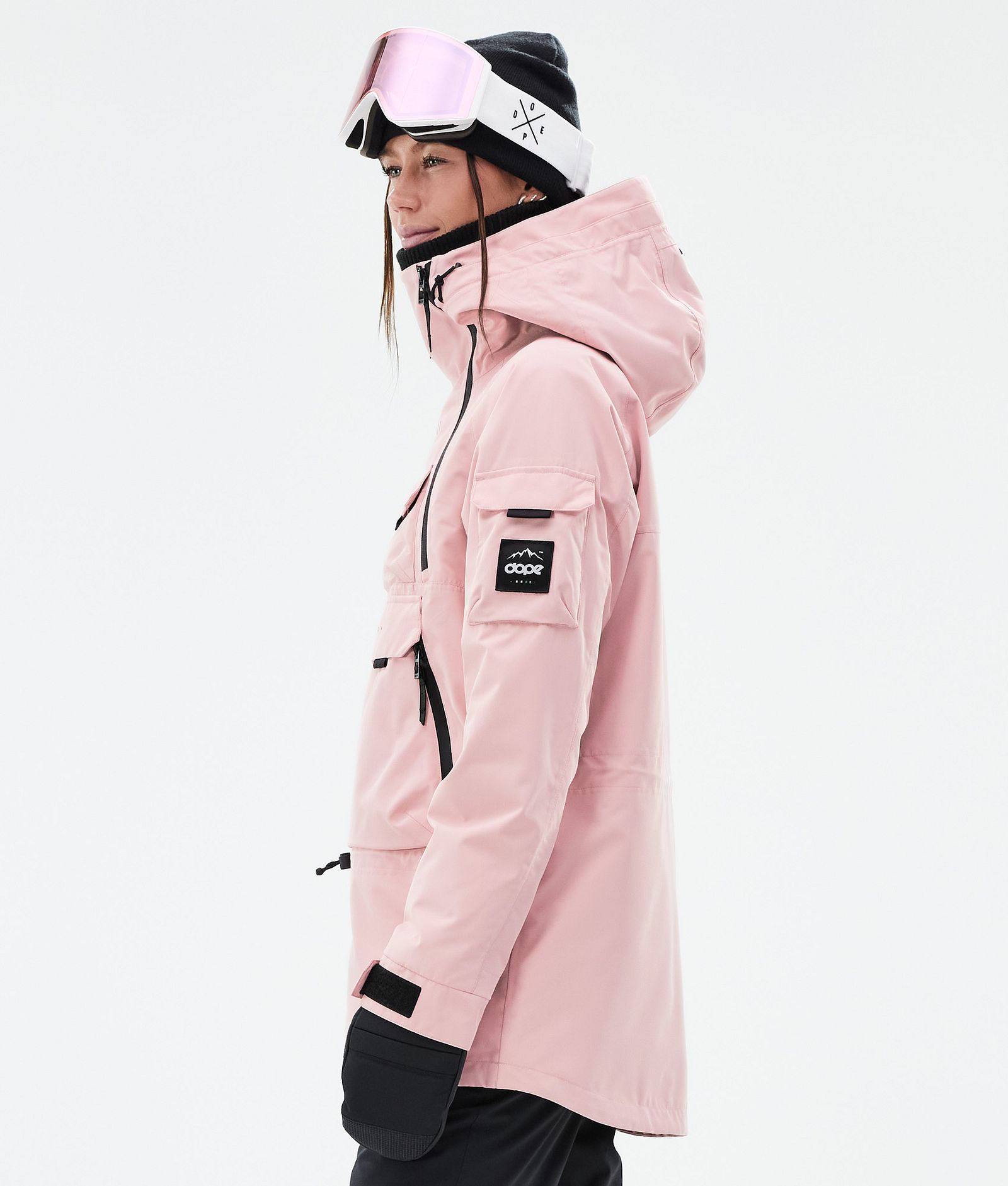 Dope Akin W Snowboardjakke Dame Soft Pink Renewed, Bilde 5 av 9