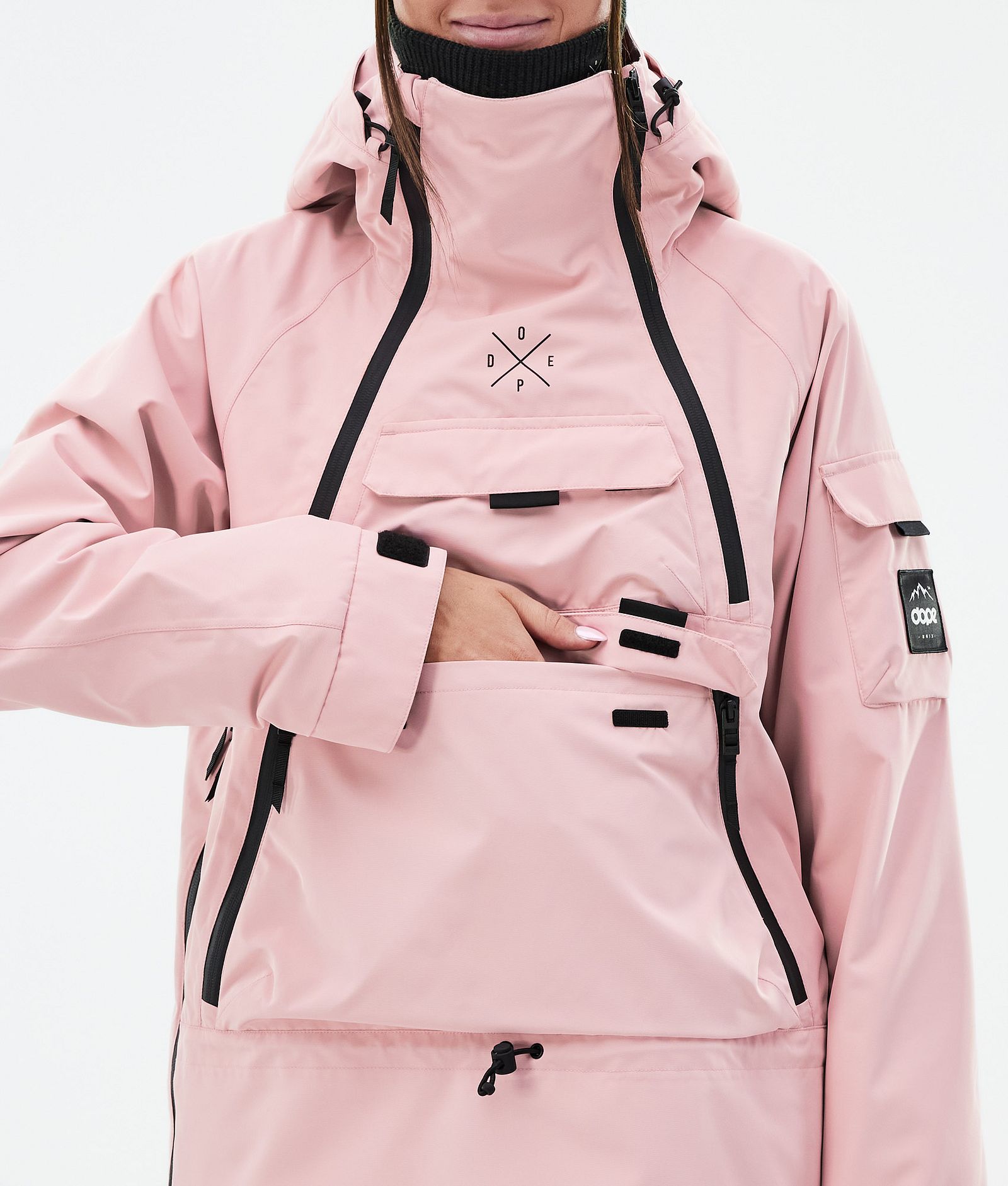 Dope Akin W Skijakke Dame Soft Pink, Bilde 8 av 9