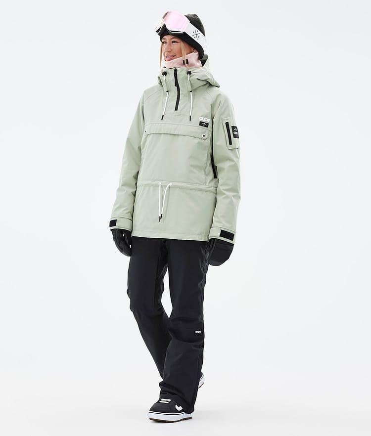 Dope Annok W Snowboardjakke Dame Soft Green, Bilde 3 av 9