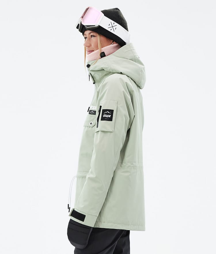 Dope Annok W Snowboardjakke Dame Soft Green, Bilde 6 av 9