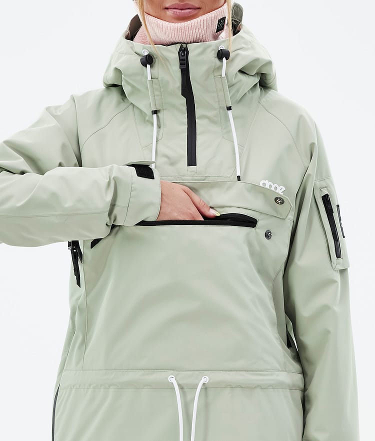 Dope Annok W Snowboardjakke Dame Soft Green, Bilde 9 av 9