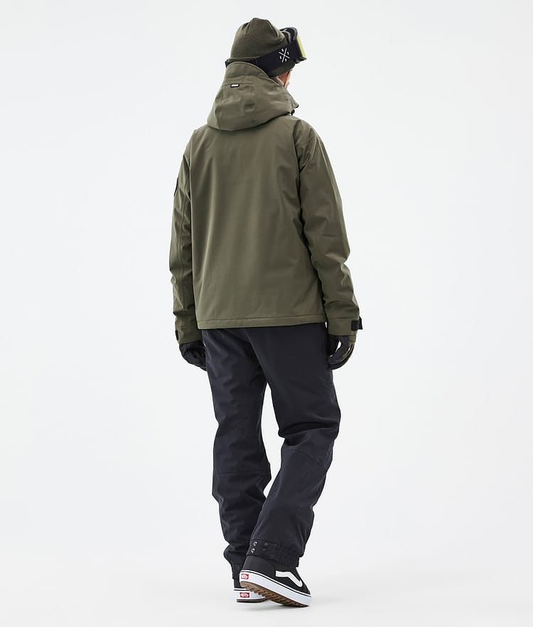 Dope Blizzard W Full Zip Snowboardjakke Dame Olive Green, Bilde 5 av 10