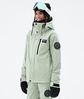 Dope Blizzard W Full Zip Skijakke Dame Soft Green, Bilde 1 av 10