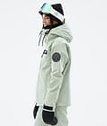 Dope Blizzard W Full Zip Skijakke Dame Soft Green, Bilde 6 av 10