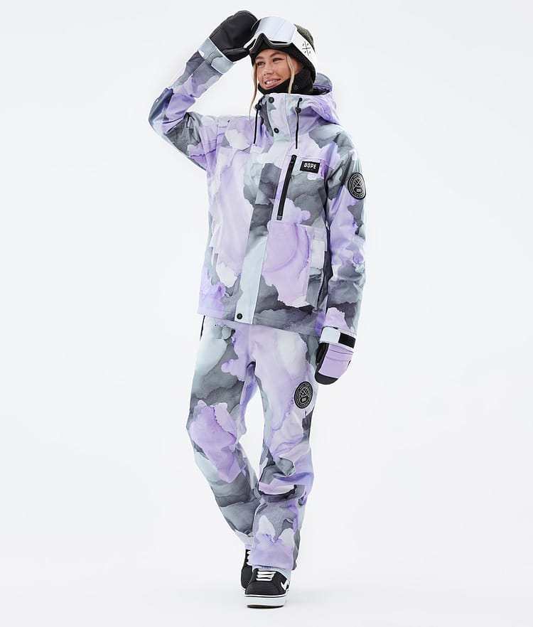 Dope Blizzard W Full Zip Snowboardjakke Dame Blot Violet, Bilde 3 av 10