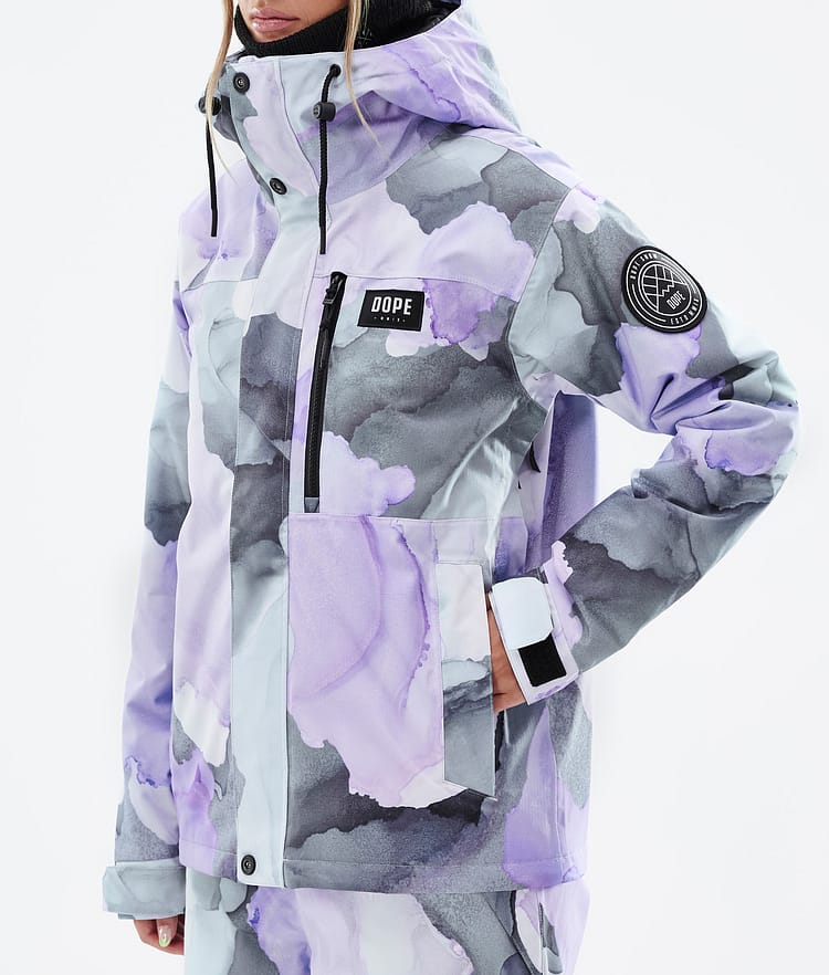 Dope Blizzard W Full Zip Snowboardjakke Dame Blot Violet, Bilde 8 av 10