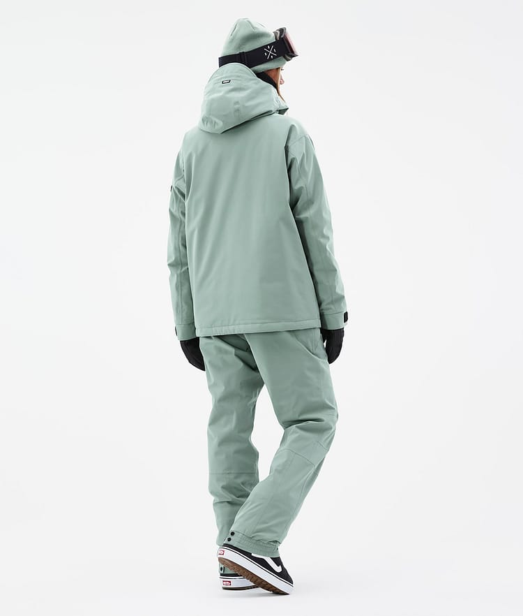 Dope Blizzard W Snowboardjakke Dame Faded Green, Bilde 4 av 8