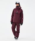 Dope Blizzard W Snowboardjakke Dame Burgundy, Bilde 2 av 8