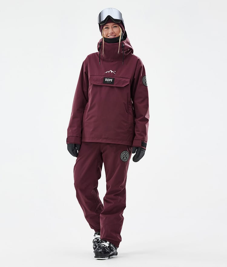 Dope Blizzard W Skijakke Dame Burgundy, Bilde 2 av 8